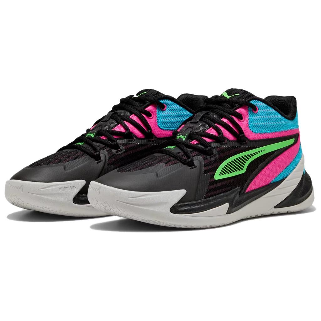 Puma Dagger Black Fluro Pink Unisex Sneakers Fluro-Pink-Pes 311353-01