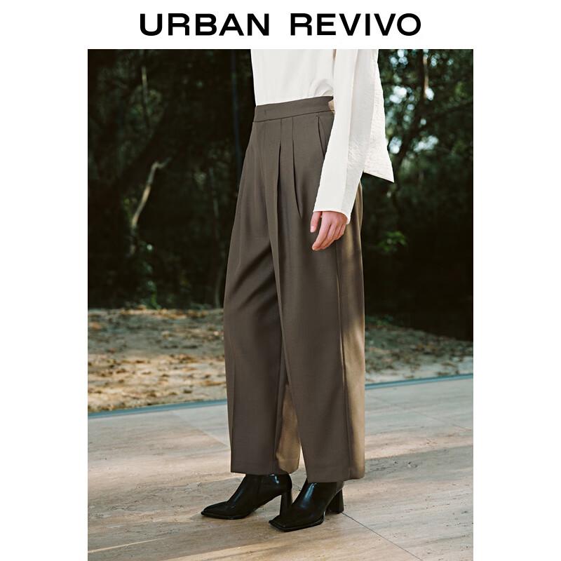 UR Women's Commuter Micro-Pleated Wide-Leg Pants