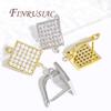 Fasteners For Earrings 18K Gold Plated Brass Earring Hooks Earwires French Crystal Earring Fixtures,DIY Jewelry Making Supplies