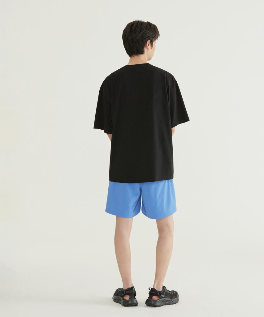 COVERNAT Cool Cotton Tropical Graphic T-Shirt Black