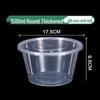 CIBO 1500ml Round Disposable Food Containers with Lids