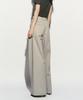 RE RHEE Belted Straight Leg Trouser Ash Gray