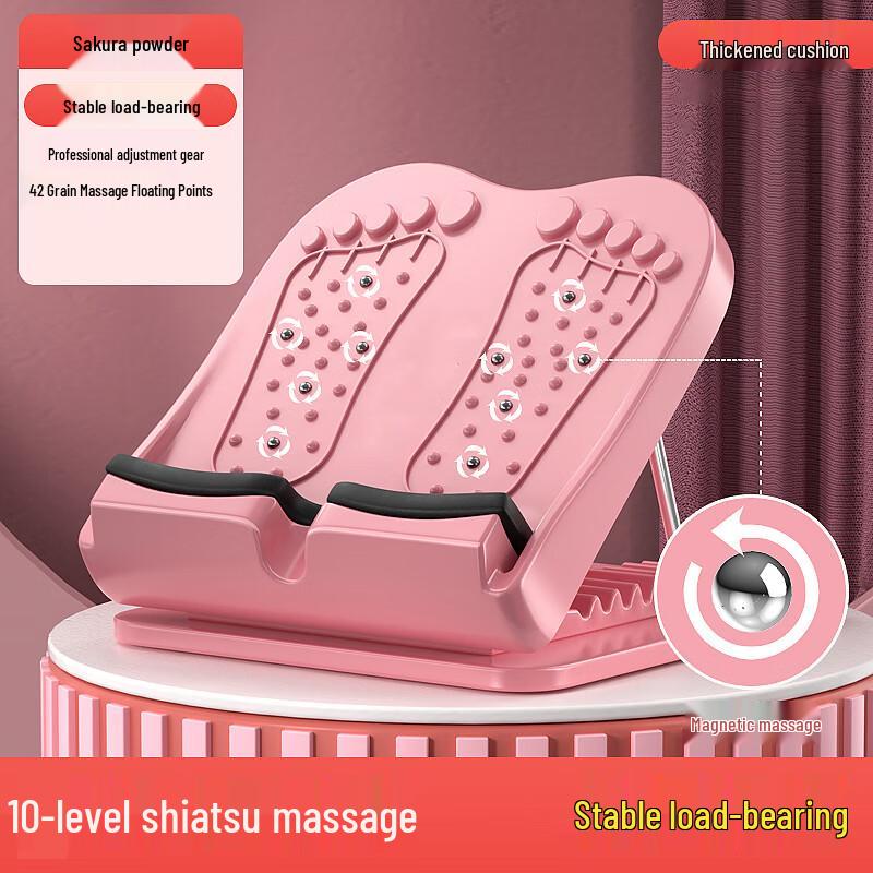 WEZHO Adjustable Calf Stretcher Board with Massage Magnets