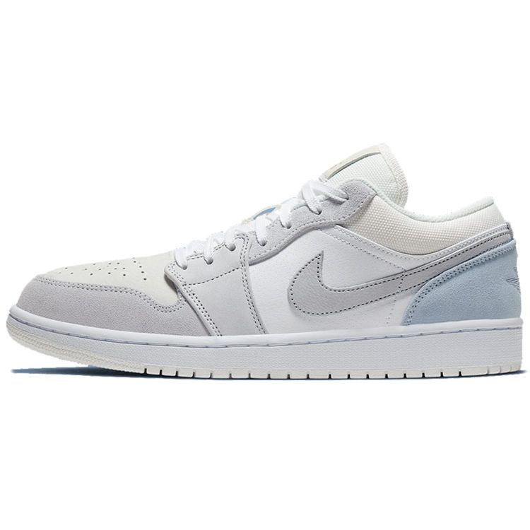 

Кроссовки Air Jordan 1 Low Paris Unisex Серо-белые Небесно-серые CV3043-100 47.5