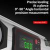 Digital Protractor Angle Finder 0-90° with Magnetic Base LED Display V-Groove 20/35/50MM Electronic Level Ruler No battery