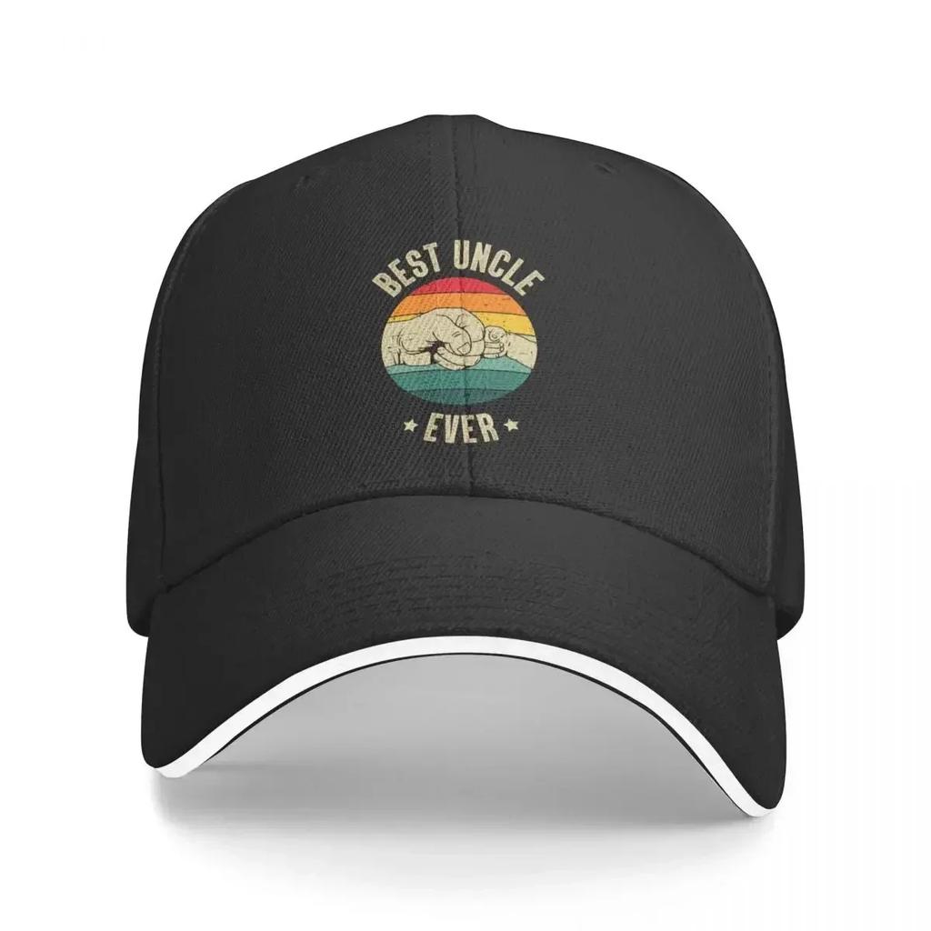 Best Uncle Ever Baseball Cap Summer Big And Small Clenched Fist Tennis Skate Trucker Hat Wholesale Unisex Adult Y2k Snapback Cap