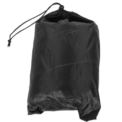 Tissu Oxford 420D avec Revêtement Argenté Imperméable Protection UV Housse Bateau Yacht 530x290cm Noir