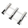 Boat Fishing Rod Holder 3 Link Tubes Stainless Steel Fishing Rod Rack for Marine Yacht Camper RV Fishing Boat