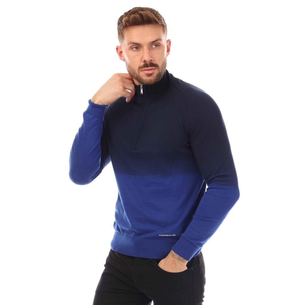 Boss Mens Gesso Half Zip Sweatshirt