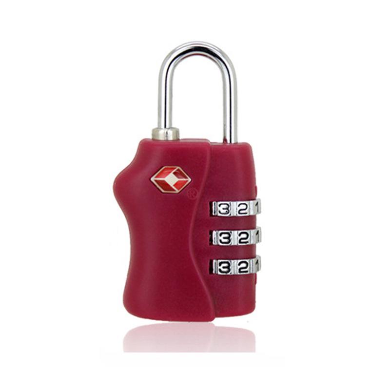 TSA338 Password Lock for Suitcases, Zippers, Gym Lockers & Luggage