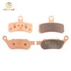 JSRAOIMG Sintered Brake Pads For Harley Dyna Super Wide Glide FXD Fat Boy FLSTFB Heritage Softail Slim Deluxe FLSTN FLSTC FLS