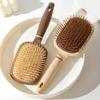 Air Cushion Brush with Mirror 2-in-1 Multi-functional Anti-static Scalp Massage Comb Men Women Portable Hair Styling Detangling Brush