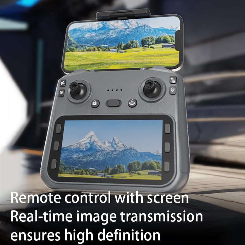 L600 Pro Max with 5G GPS Drone 4.5inch LCD Screen RC Quadcopter Toys 8K HD Camera 3-axis Gimbal LaserObstacle Avoidance Brushless FPV Drones