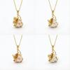 Animal Charm Necklace With Bunny Cat Fox Pendant For Women Gift