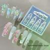 3D Flowers Nail Mold DIY Silicone Nail Tools Hawaii Hibiscus Flower Petal Nail Design Silicone Molds Nail Art Carving Template