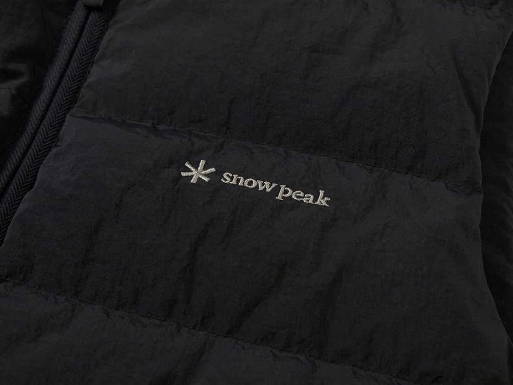 Snow Peak Land Lightweight Down Vest Black Medium Women's GS-S25WWGDV61 Women's
