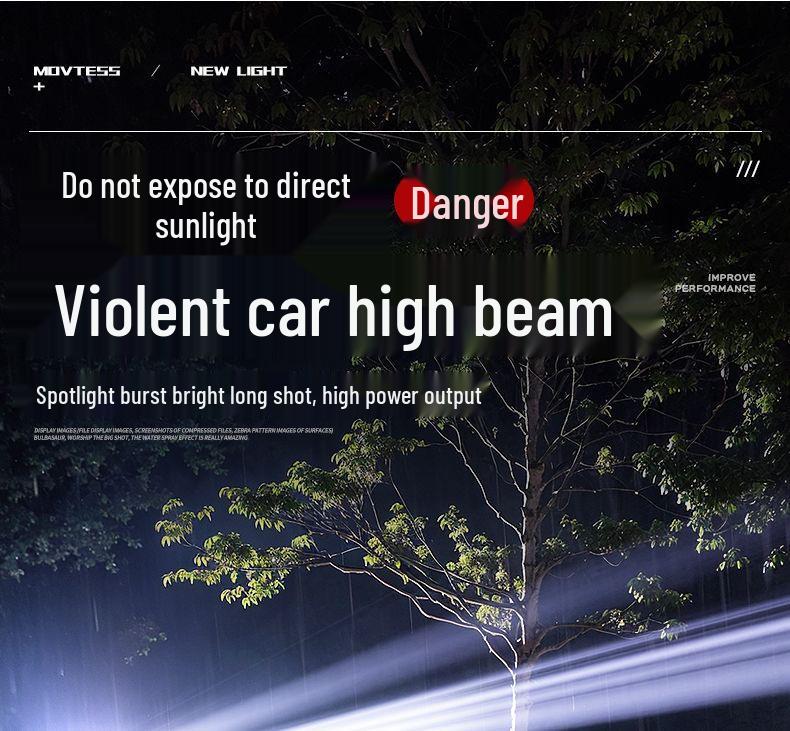 Mengtesh Rechargeable LED Flashlight: Long-Range Outdoor Emergency Searchlight and Work Light.