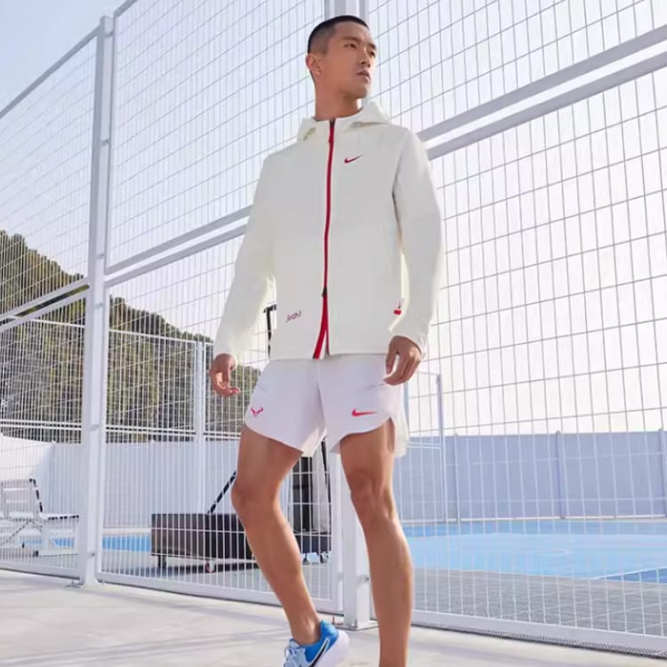 Nike Giacca da Allenamento con Zip in Pile Serie CNY Drago FW23 da Uomo Bianca HF1107-133