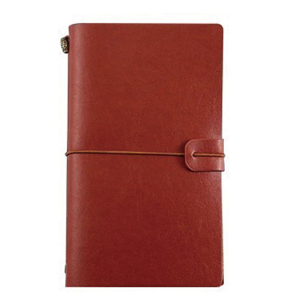 Supplies Handmade Cover Stationery Journal Booklet Notebook Leather Travel Book Daily Organizer