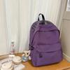 Schoolbag Backpack Simple Alphabet School Bag New Backpack Campus Versatile Large Capacity High School College Student Commuter