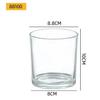 Thick Glass Aroma Candle Cup for Home & Hotel Decor