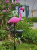 Solar LED Flamingo Gartenleuchte – Dekorative Außen-Bodenleuchte für den Hof