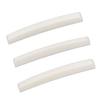 3PCS Electric Guitar Nut 6 Strings Electric Guitar Arc Preslotted Bone Replacement