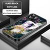 Anime Chainsaw Man  Phone Case For iPhone17 16 15 14 13 12 11 X XR XS 8 Plus Mini Pro Max Glass Magnetic Case