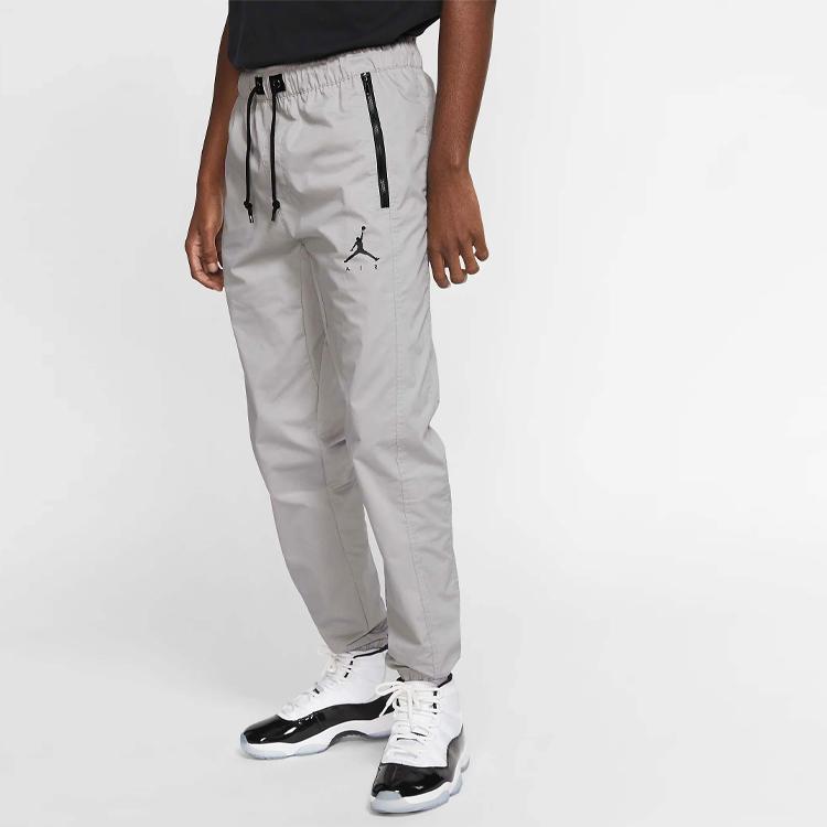 Jordan Jumpman Casual Woven Joggers Men Bottoms Grey AV1841-059