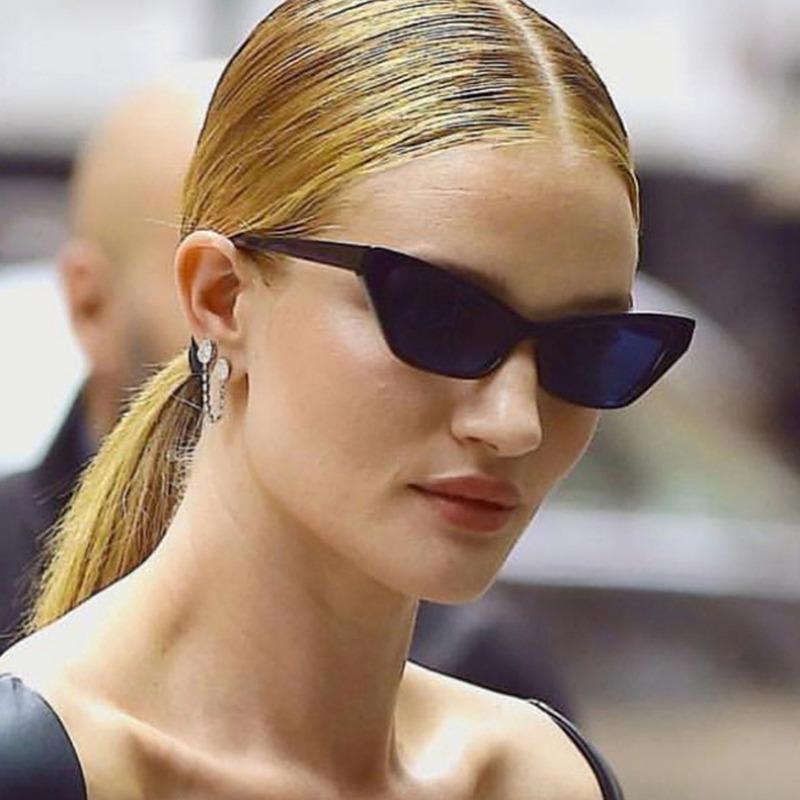 Cat Eye Sunglasses Fashion Vintage Retro Triangular Glasses for Women Men Designer Brand Outdoor Travel