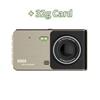 4-inch Dashcam, Dual-lens Touchscreen, 1080P HD Night Vision Car DVR