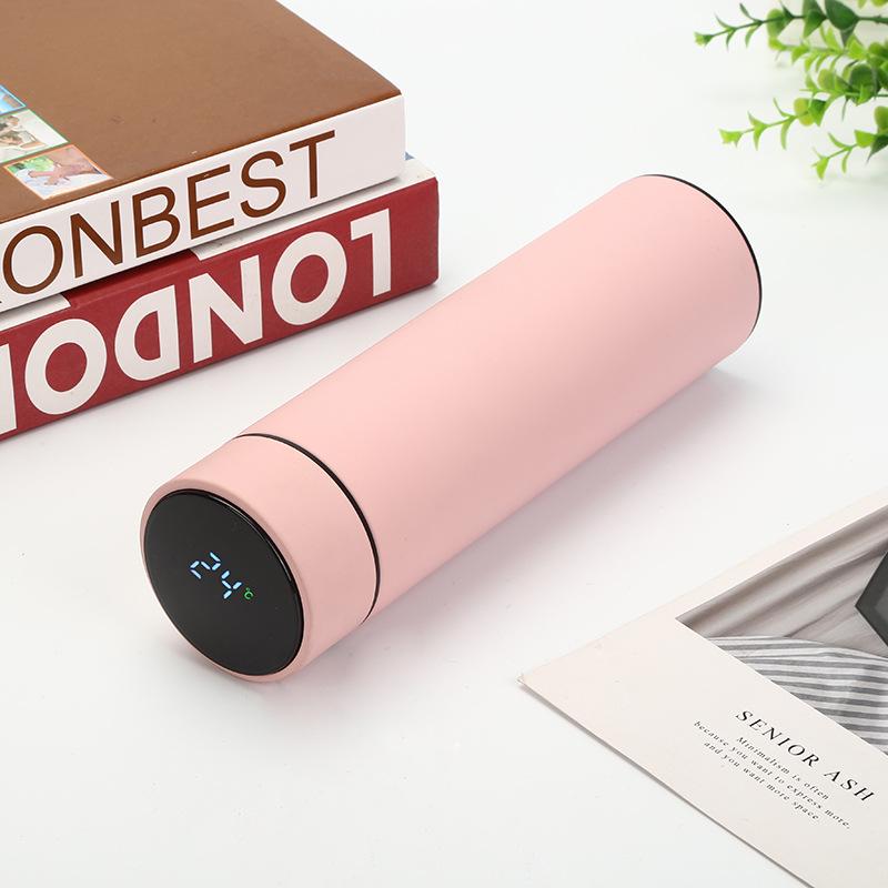 Guochao Chytrá termoska: Nerezový hrnek s displejem teploty - Elegantní čínský styl, obchodní dárek s vlastním logem