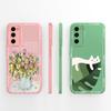 For Samsung S20 FE Ultra Phone Case Cute Back Cover For Galaxy S 20 S20FE S20Ultra Soft Liquid Silicone Full Protection Fundas