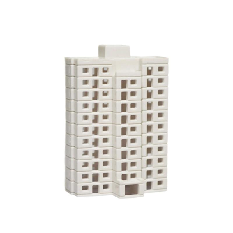 N Scale 1:500 Mansion House Assembled Model Miniature Architectural Building Model Outland Realism Scene DIY Painting