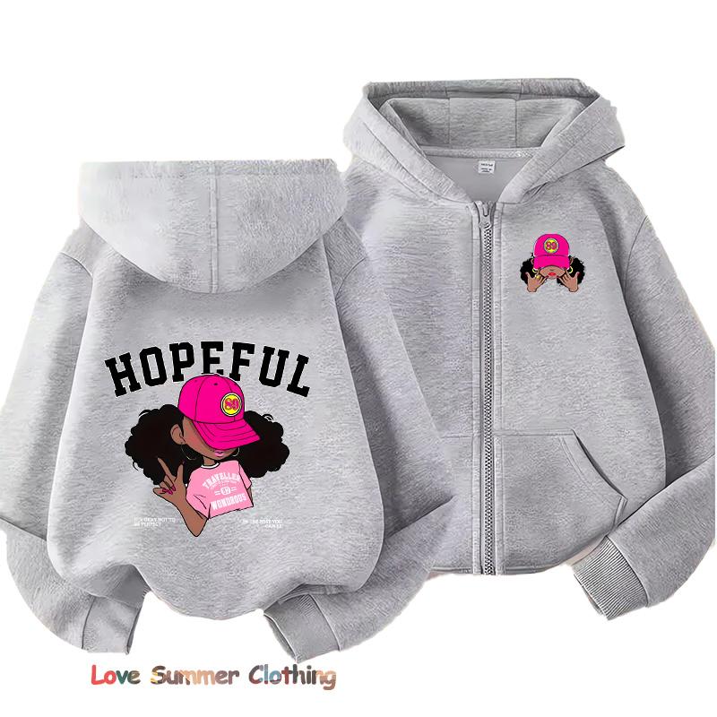 Felpa con zip per bambina Y2k Ragazza Nera Hip Hop Ragazze Giacca con cappuccio Autunno Zip Autunno Ombra Felpa con cappuccio casual Taglia 100-160