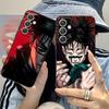 Jujutsu Kaisen Choso Mobile Phone Case for Samsung Galaxy S26 S25 S24 S23 S22 S21 S20 Note20 Plus FE Ultra Colorful Cover Luxury