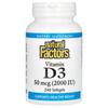 Natural Factors Vitamin D3 50mcg (2000 IU) Softgels, 240 Count