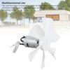 6in RV Vent Fan Blade with DC12V Motor Enhanced Air Circulating RV Ventilation Fan Blade for Trailer Campervan