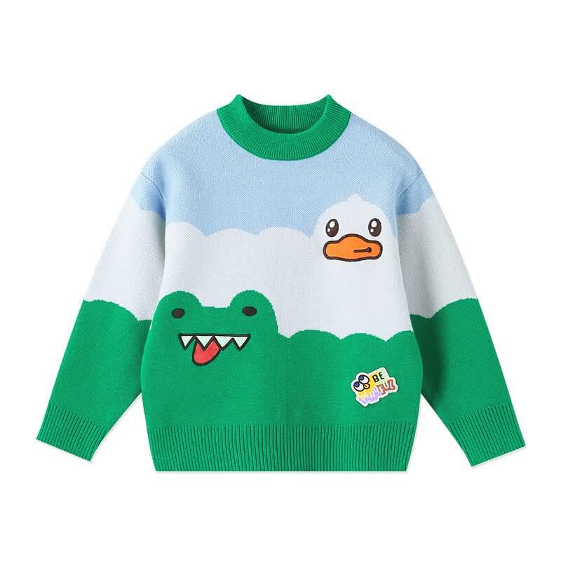 B.Duck Boys' Casual Knit Sweater