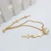 1Pc Ear Cuff Cross Dangle Versatile Alloy Women Fashion Punk Ear Crawler for Women