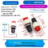 DS-450/DS-451 Reset Self-Locking Button: Round Key Switch with/without Lock