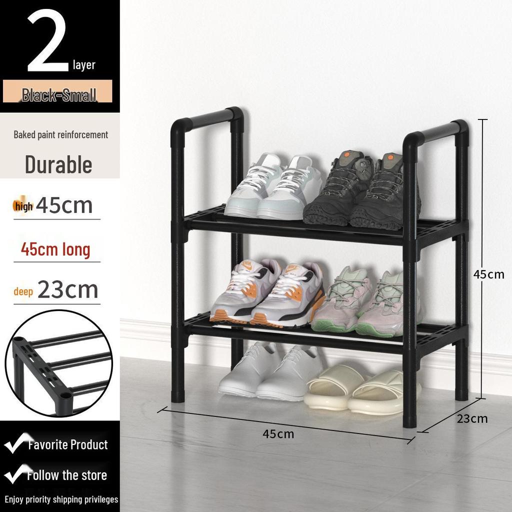 Multi-Tier Shoe Rack: Simple, Economical Storage Cabinet for Dormitory and Entryway