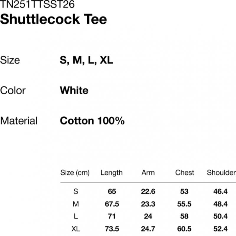 Thisisneverthat Shuttlecock Tee White