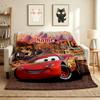 Custom Name Car Adventure Flannel Blanket Throw Blanket Soft Warm Sofa Bed Decor Unique Gift