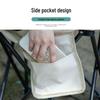 Portable Outdoor Folding Chair - Camping, Fishing & Art Sketching Stool with Backrest