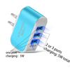 3 Ports USB Charger 3 in 1 Multifunctional Charging Head 5V 1A USB Charging Plug Mobile Phone Charger for iPhone Samsung Xiaomi