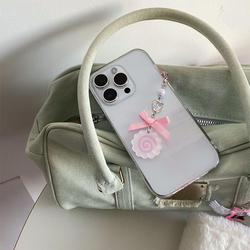 Roztomilý rybí talíř Přívěsek na telefon s přívěškem na kartu Karta Creative Kawaii Keychain for Phone Bag Accessories