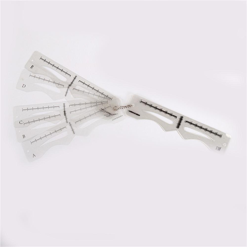 12Pcs Fashion DIY Shaper Eye Grooming Makeup Tool Eyebrow Template Brow Stencils Card