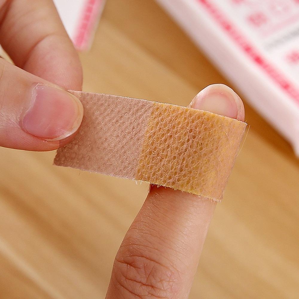 100PCs Band Aid Hemostasis Adhesive Bandages Waterproof Breathable Hemostatic Stickers Survival Emergency Kit Wound Plaster