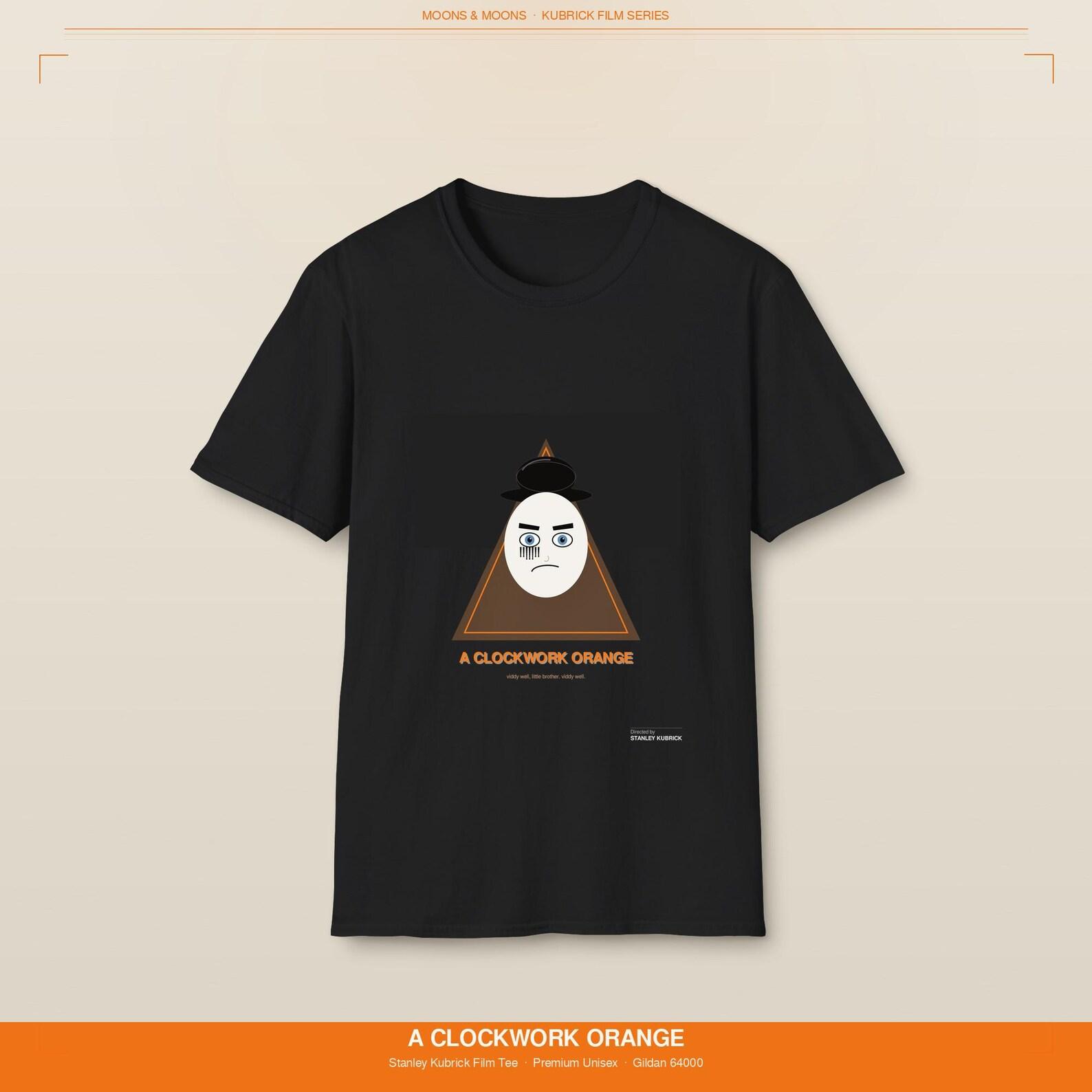 A Clockwork Orange Tshirt Stanley Kubrick Tee | Bowler Hat Eyelash Cult Film Shirt 3XL